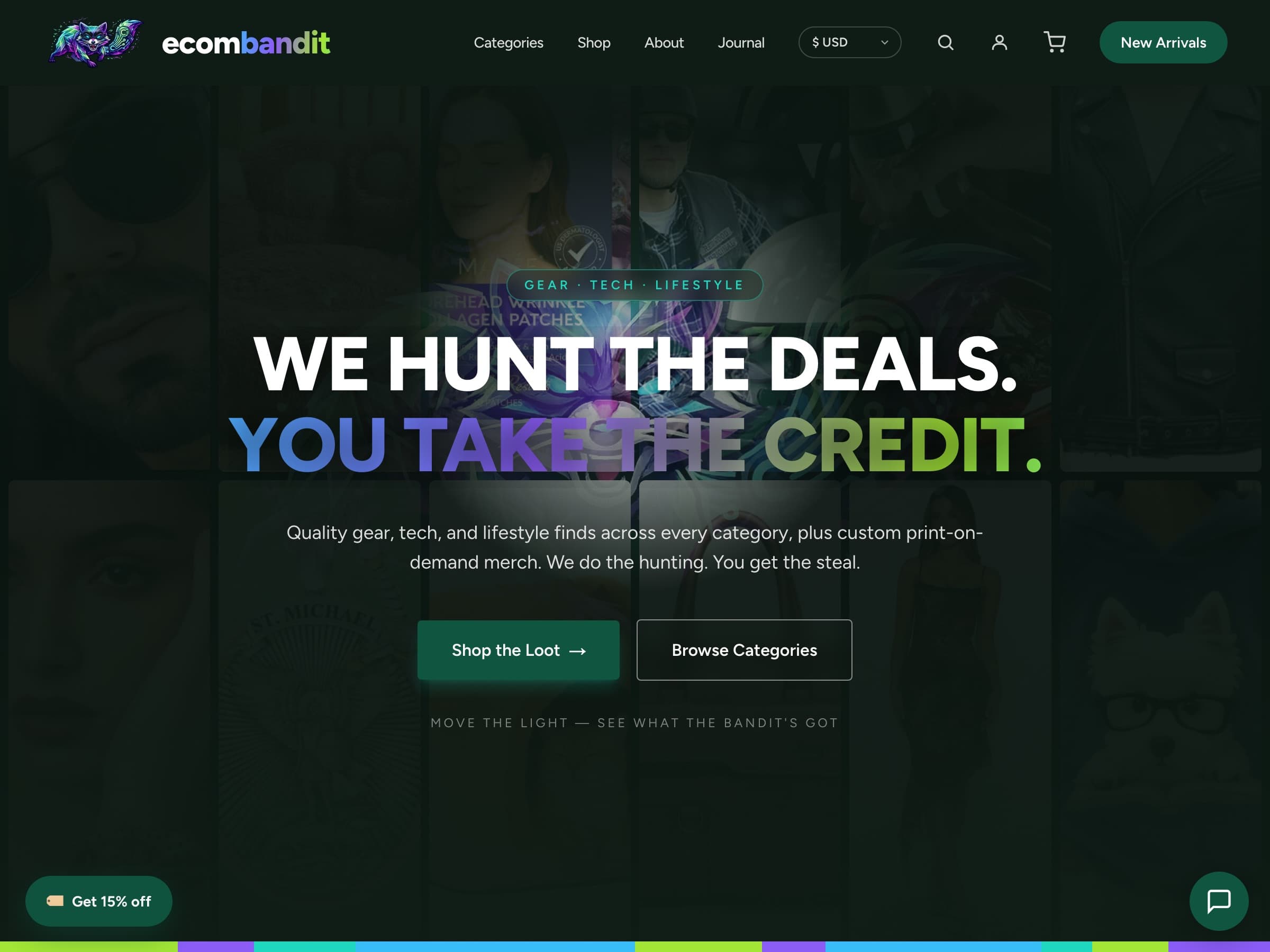 ecomBandit website