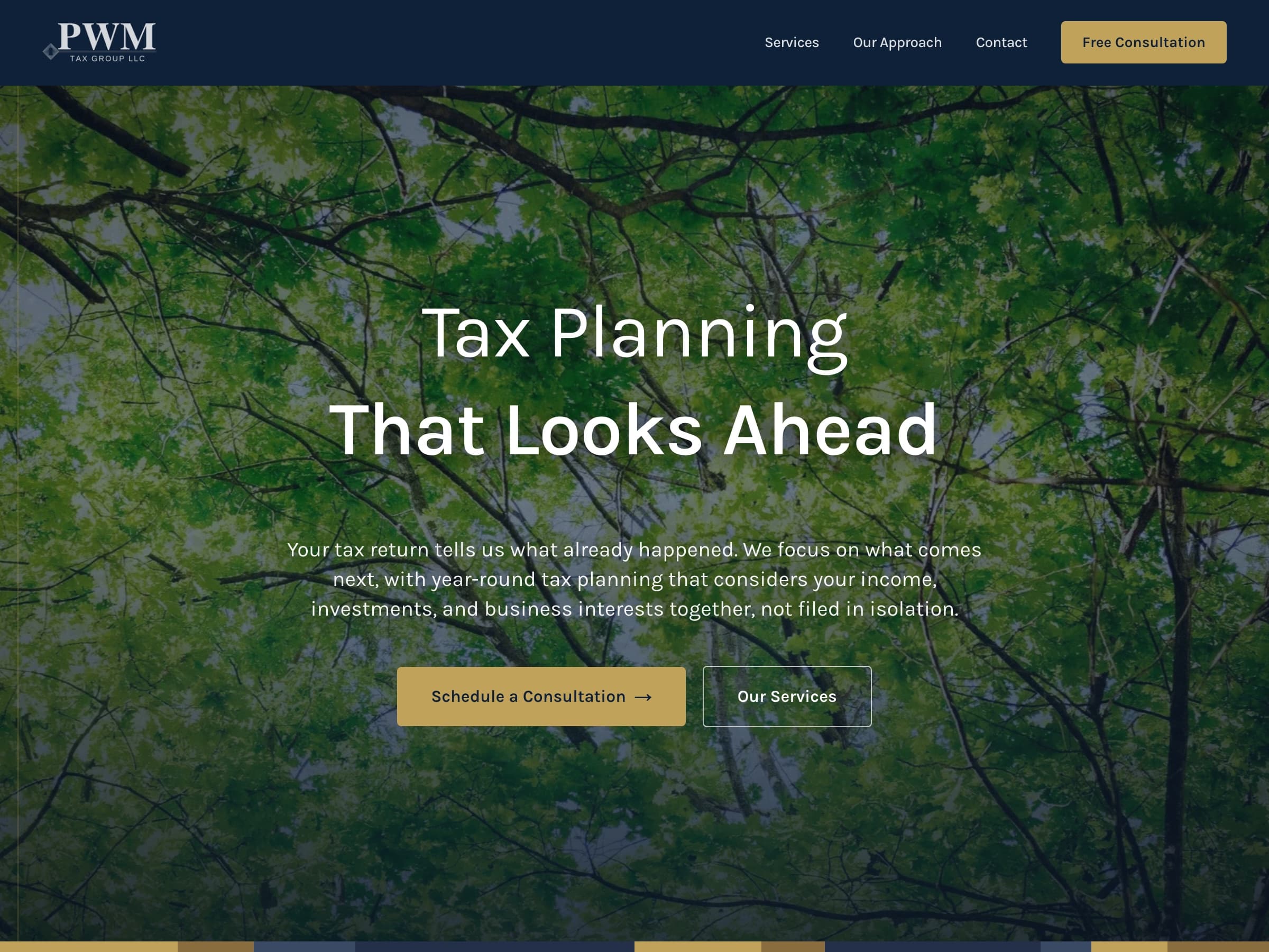 PWM Tax Group website